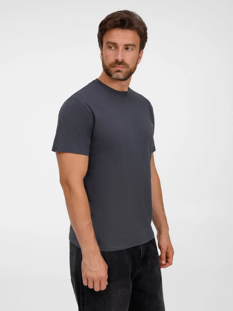 Футболка унисекс T-Bolka 180, темно-серая, размер XL - фото 8