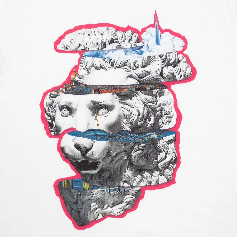 Футболка женская Смотри вглубь белая размер XL - фото 5