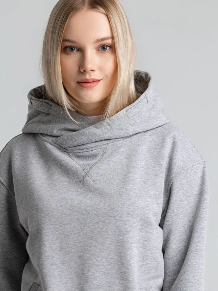 Толстовка Kulonga Terry серый меланж размер XS - фото 10