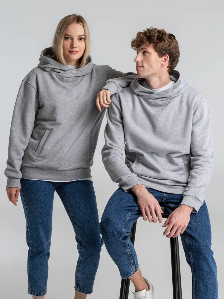 Толстовка Kulonga Terry серый меланж размер XS - фото 12