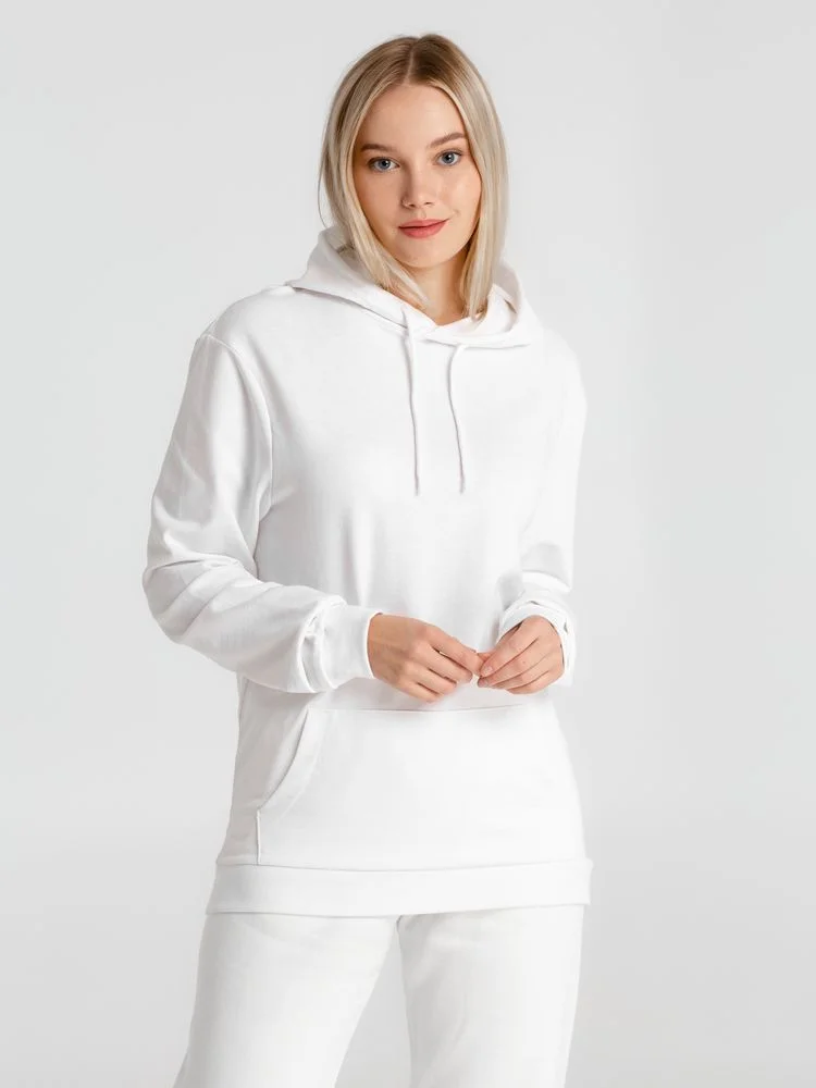 Толстовка с капюшоном унисекс Hoodie белая размер S - фото 10