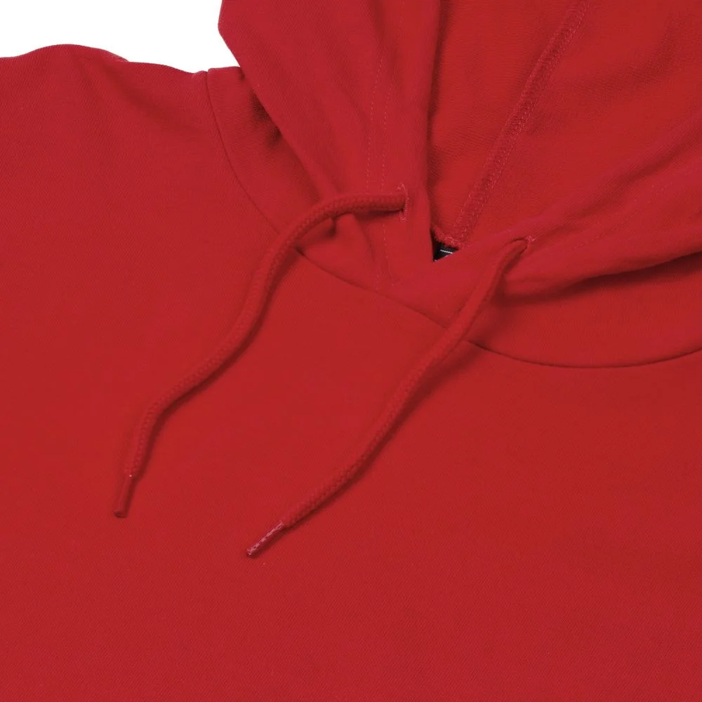 Толстовка с капюшоном унисекс Hoodie красная размер 4XL - фото 3