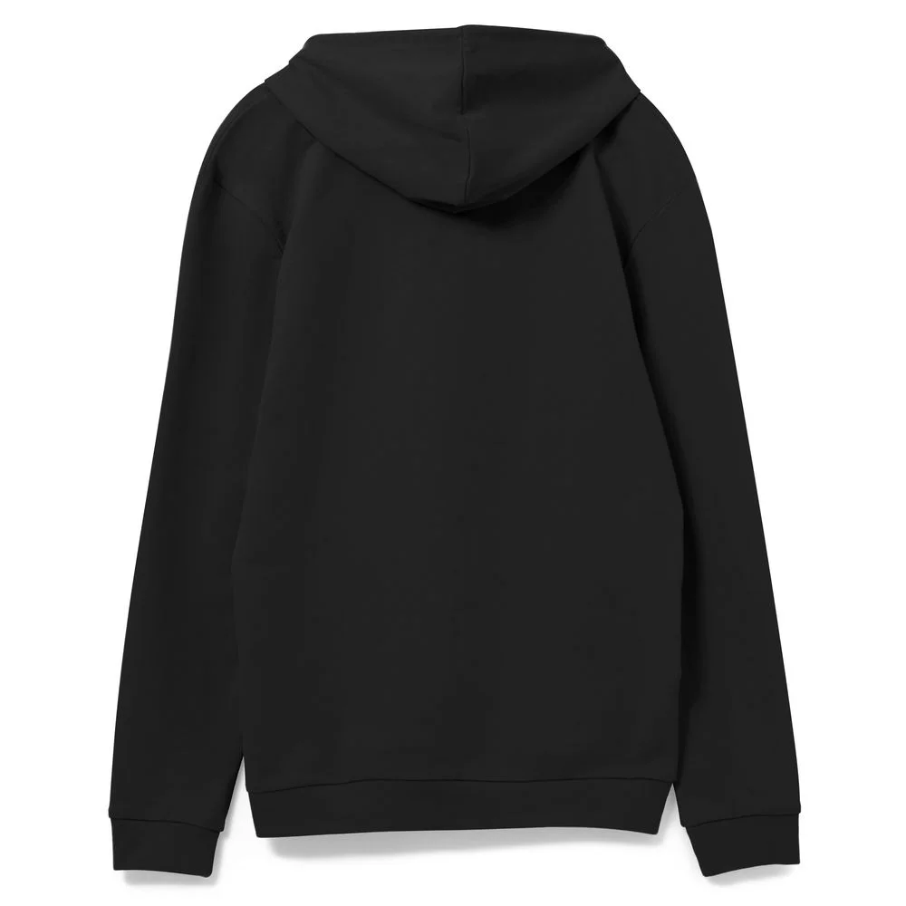Толстовка с капюшоном унисекс Hoodie черная размер 4XL - фото 2