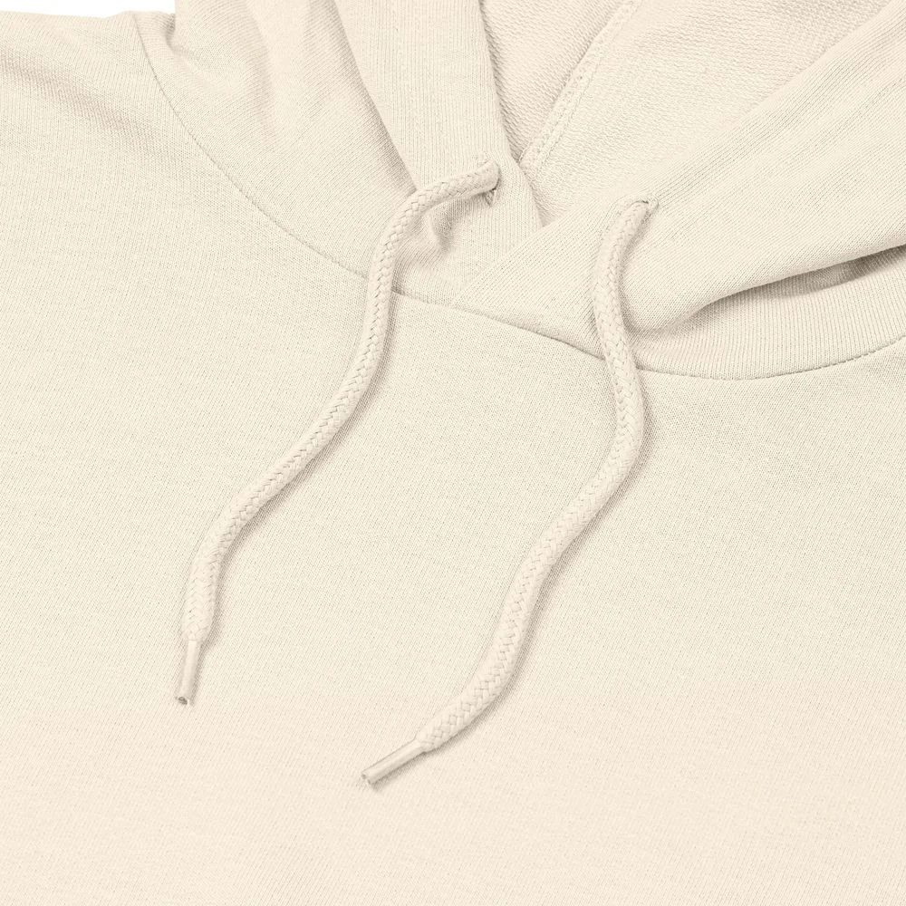 Толстовка с капюшоном унисекс Hoodie светло-желтая размер 3XL - фото 3
