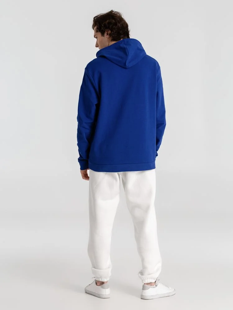 Толстовка с капюшоном унисекс Hoodie ярко-синяя размер XS - фото 15