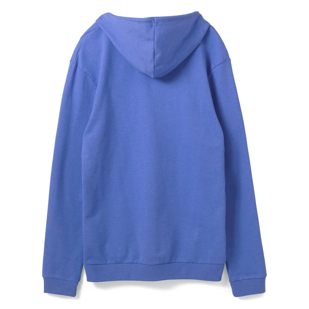Толстовка с капюшоном унисекс Hoodie ярко-синий меланж размер XS - фото 2