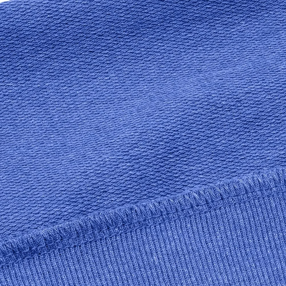 Толстовка с капюшоном унисекс Hoodie ярко-синий меланж размер XS - фото 5