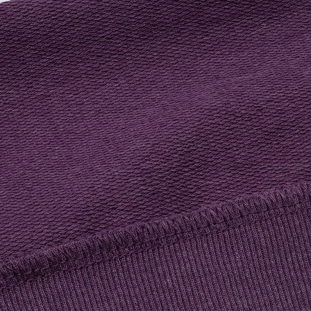 Толстовка с капюшоном унисекс Hoodie фиолетовый меланж размер S - фото 5