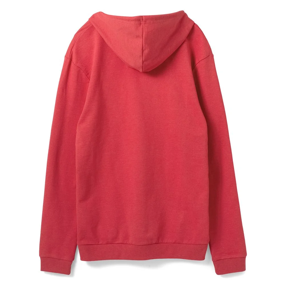 Толстовка с капюшоном унисекс Hoodie красный меланж размер XXL - фото 2