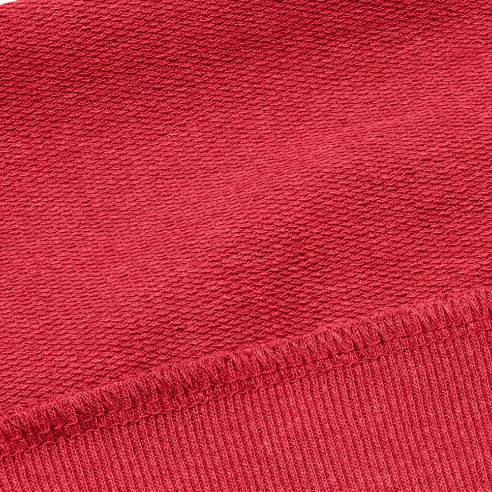Толстовка с капюшоном унисекс Hoodie красный меланж размер XXL - фото 5