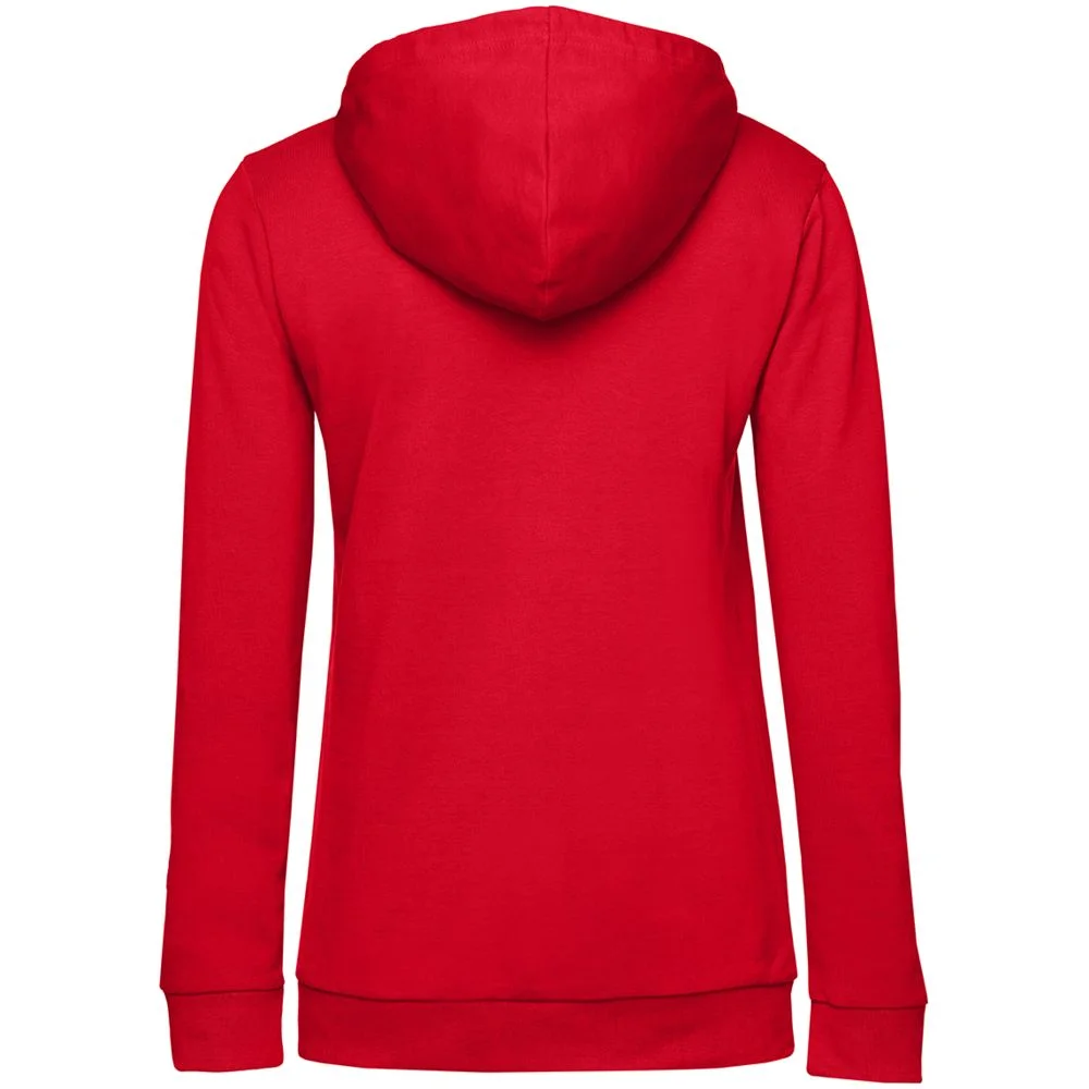Толстовка с капюшоном женская Hoodie красная размер XL - фото 2