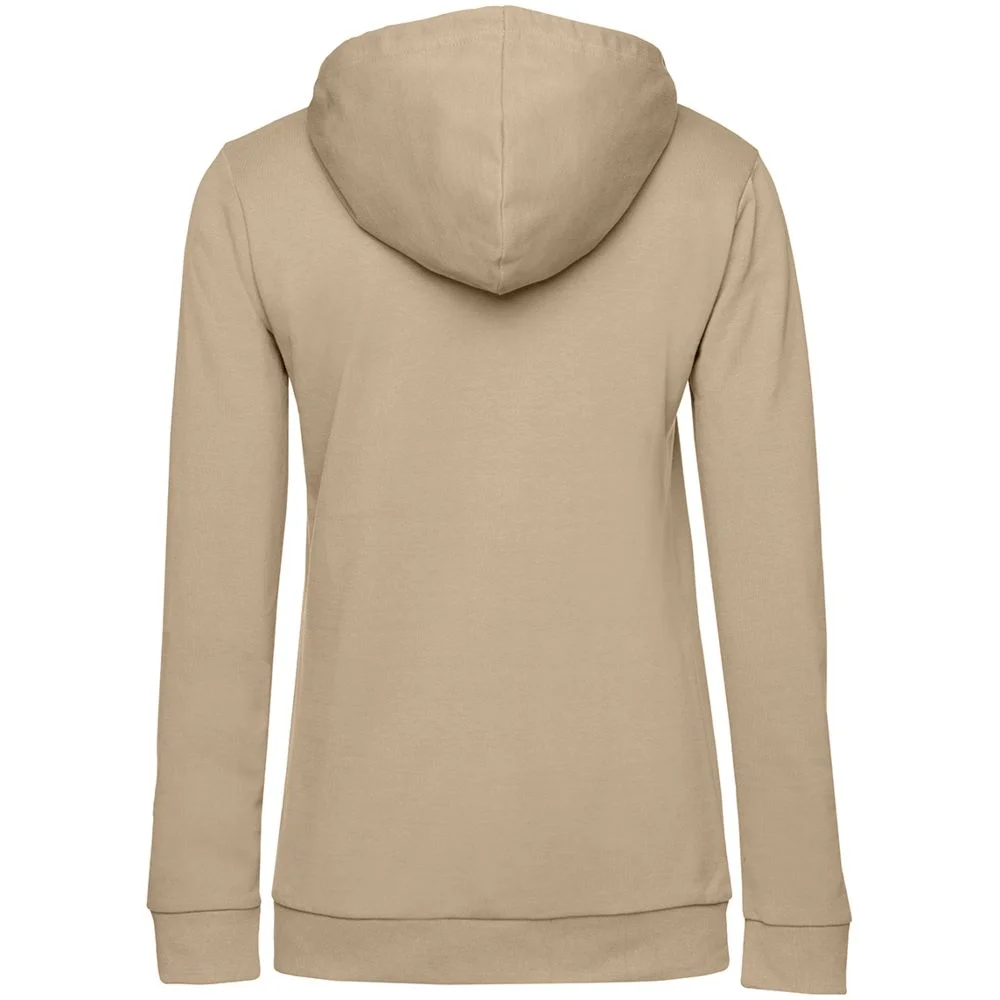 Толстовка с капюшоном женская Hoodie бежевая размер XS - фото 2
