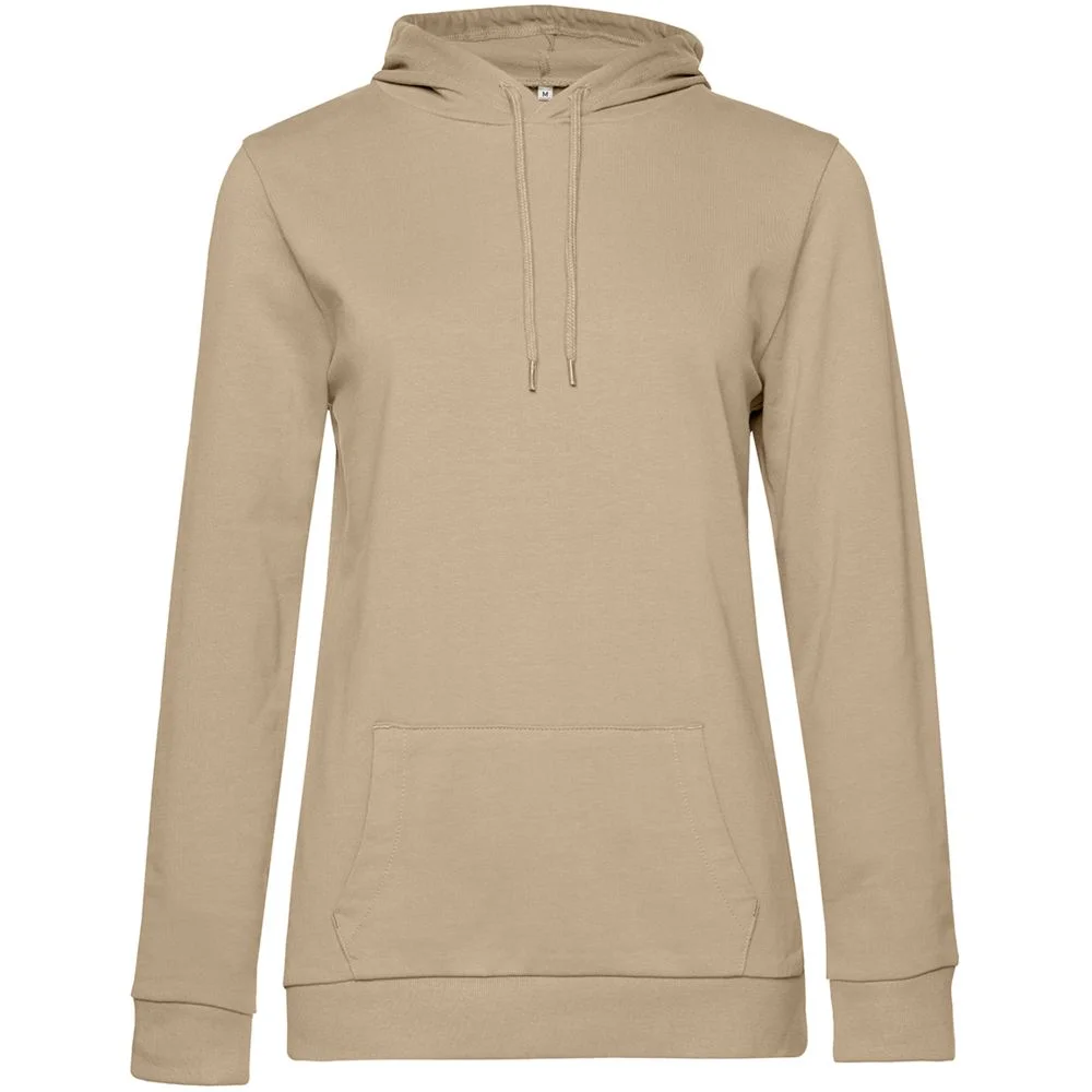 Толстовка с капюшоном женская Hoodie бежевая размер S - фото 1