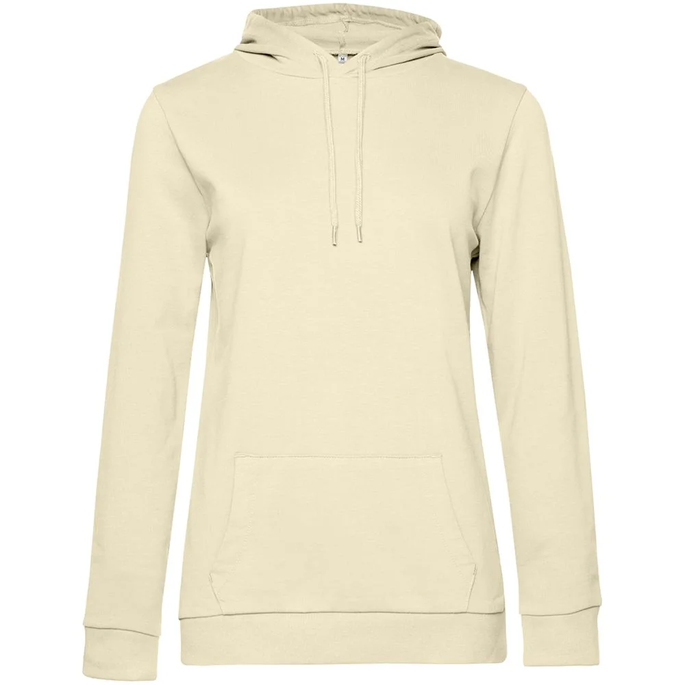 Толстовка с капюшоном женская Hoodie светло-желтая размер XS - фото 1