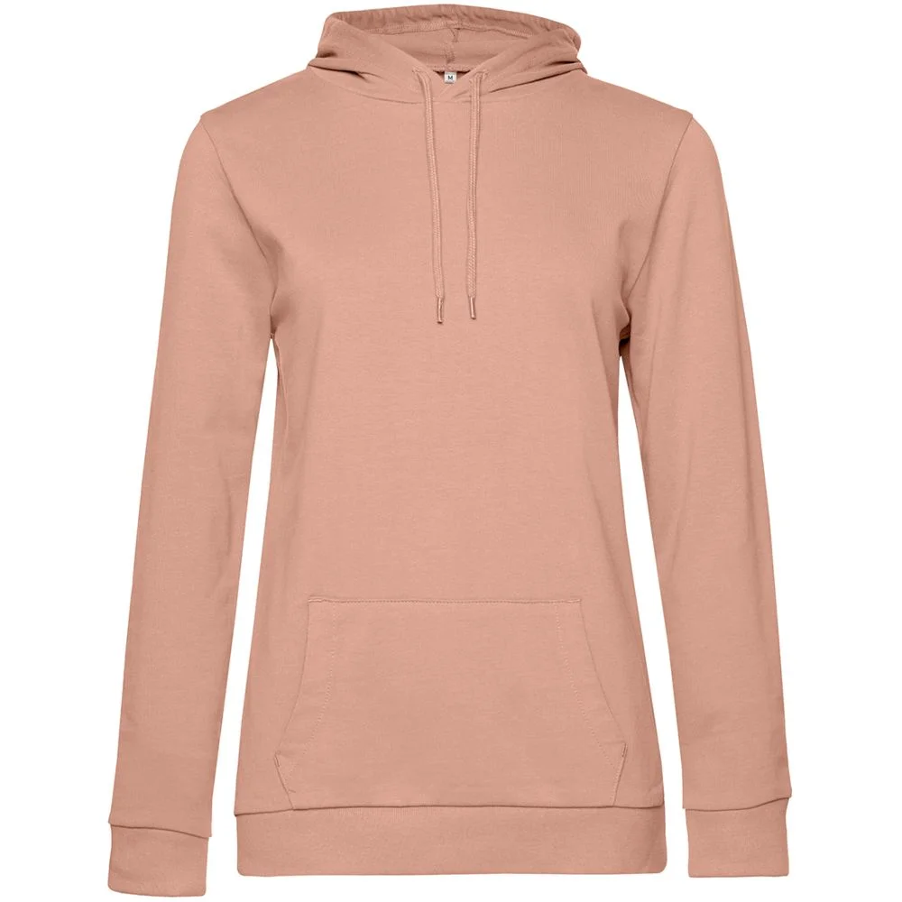 Толстовка с капюшоном женская Hoodie бежевая nude размер XXL - фото 1