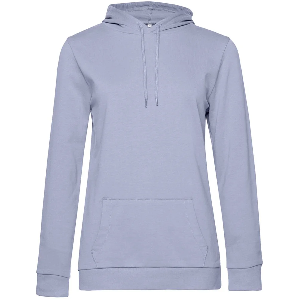 Толстовка с капюшоном женская Hoodie лиловая размер L - фото 1