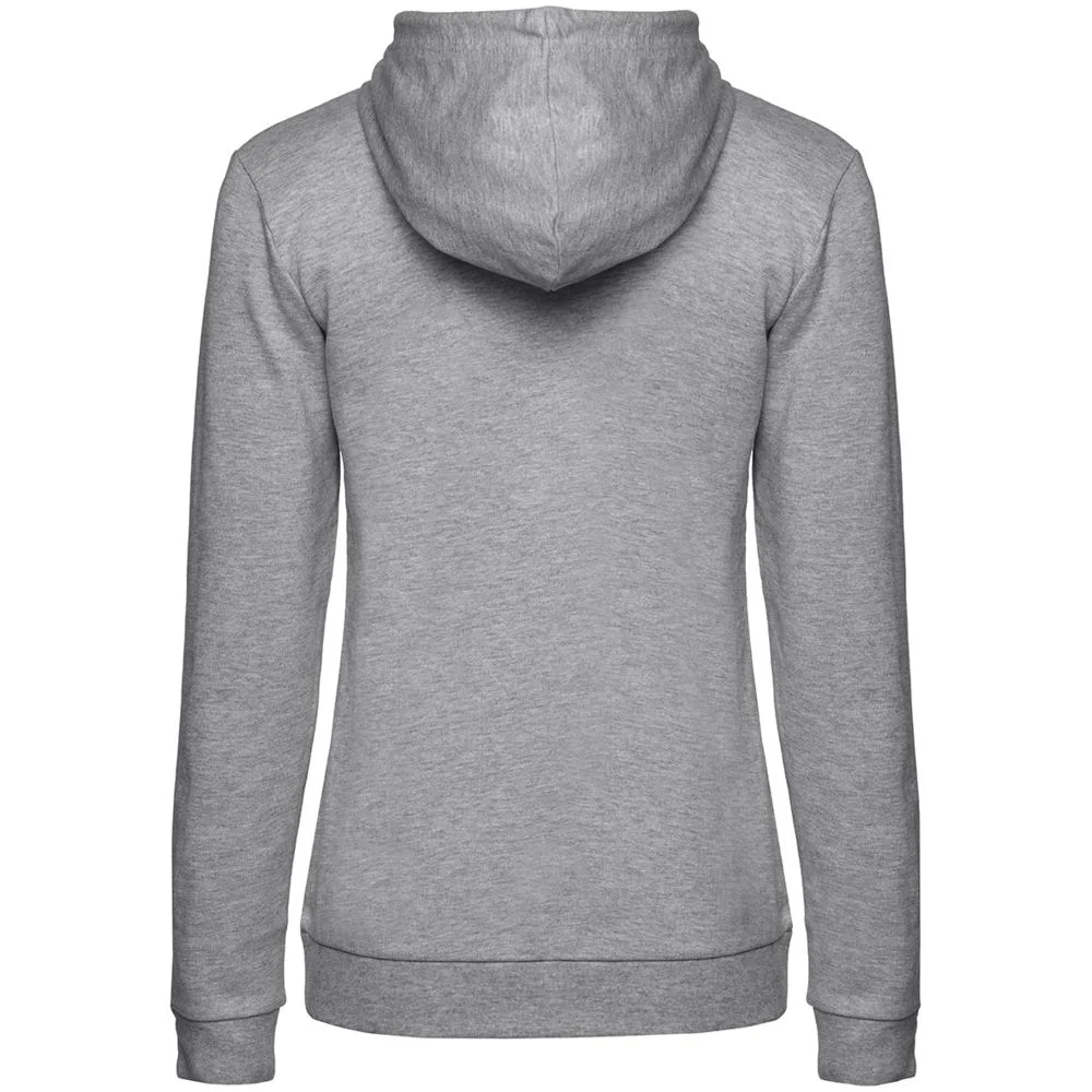 Толстовка с капюшоном женская Hoodie серый меланж размер 3XL - фото 2