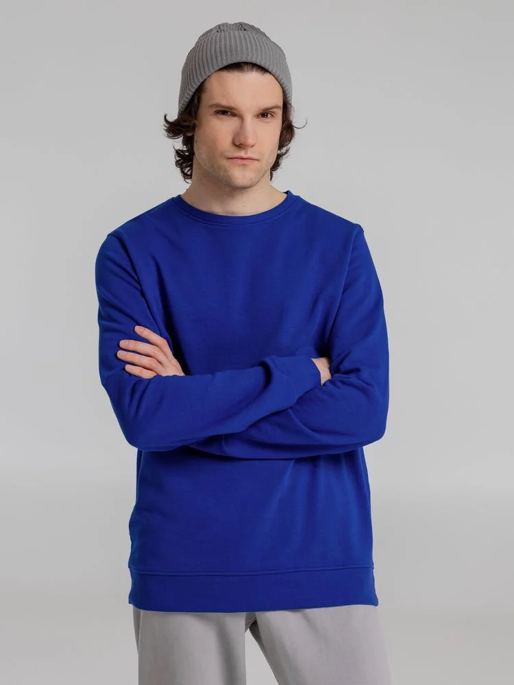 Свитшот унисекс BNC Inspire (Organic), ярко-синий, размер S - фото 5