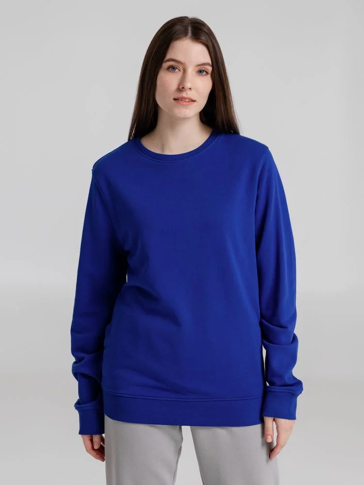 Свитшот унисекс BNC Inspire (Organic), ярко-синий, размер S - фото 7