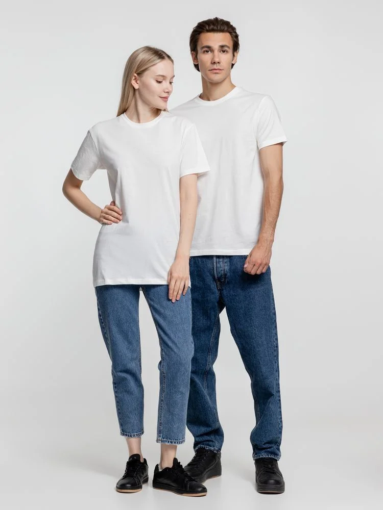 Футболка T-Bolka 160, белая (теплый оттенок), размер XS - фото 11