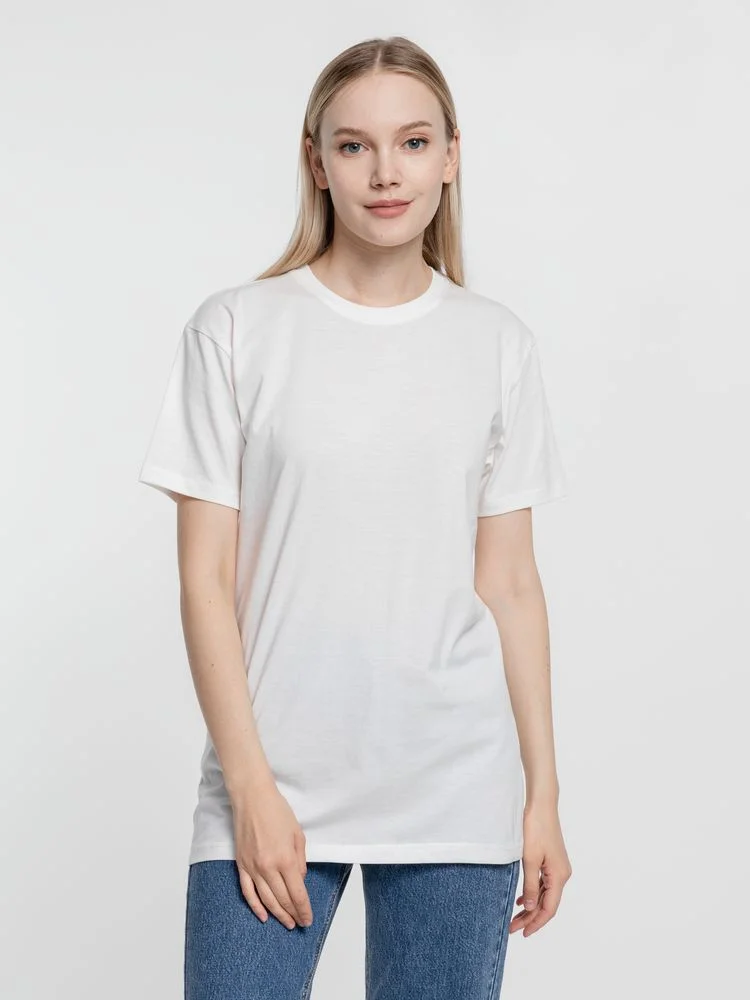 Футболка T-Bolka 160, белая (теплый оттенок), размер S - фото 8