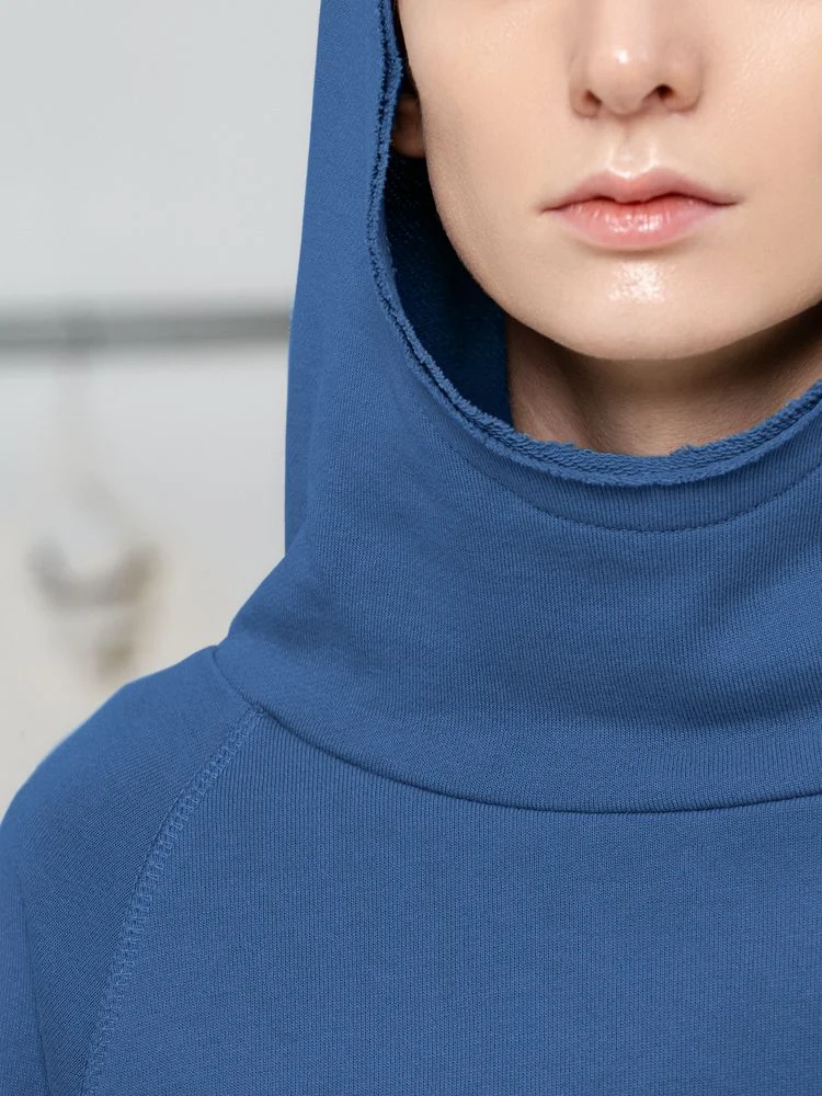 Худи Vozduh синее размер L - фото 3