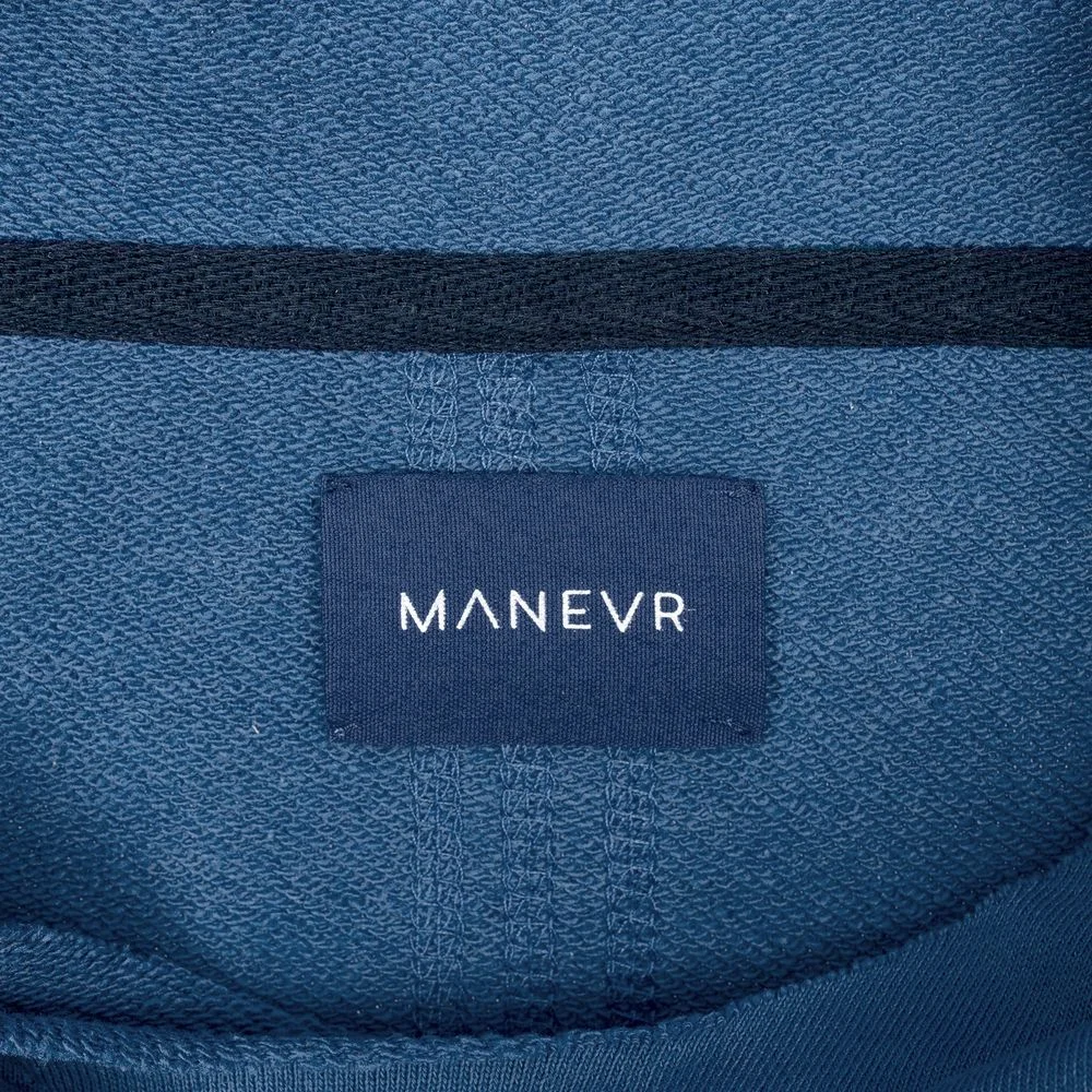 Худи Vozduh синее размер L - фото 5