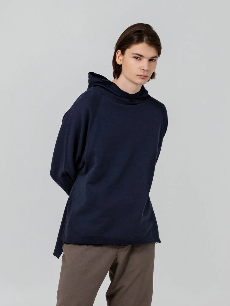 Худи Vozduh темно-синее размер S