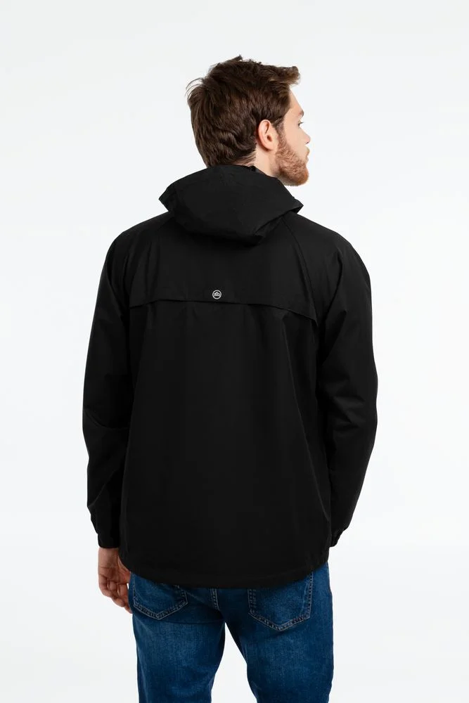 Ветровка мужская Stratus черная, размер M - фото 16