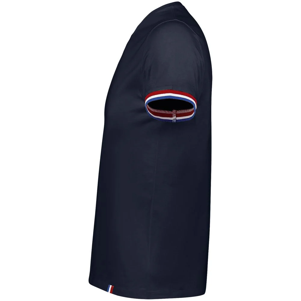 Футболка мужская Rainbow Men, темно-синяя с ярко-синим, размер S - фото 3