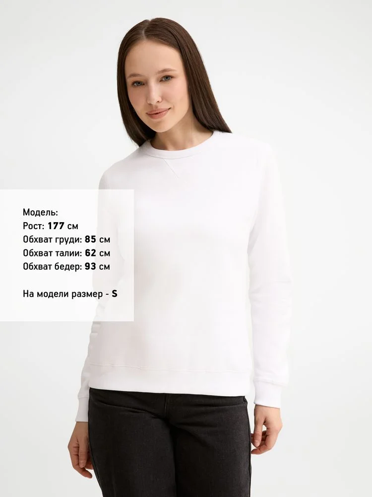 Толстовка женская Sully Women, белая, размер XS - фото 4
