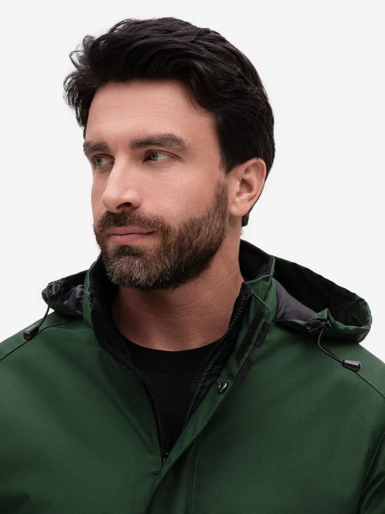 Куртка на стеганой подкладке Robyn, темно-зеленая, размер XS - фото 7