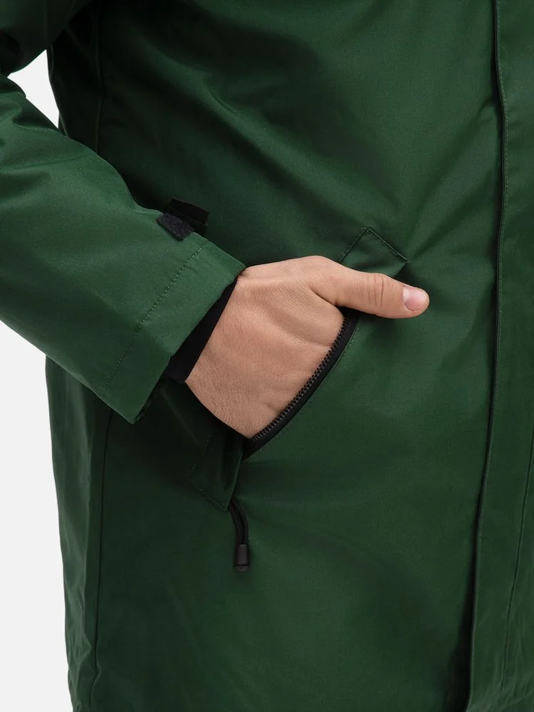 Куртка на стеганой подкладке Robyn, темно-зеленая, размер XS - фото 8