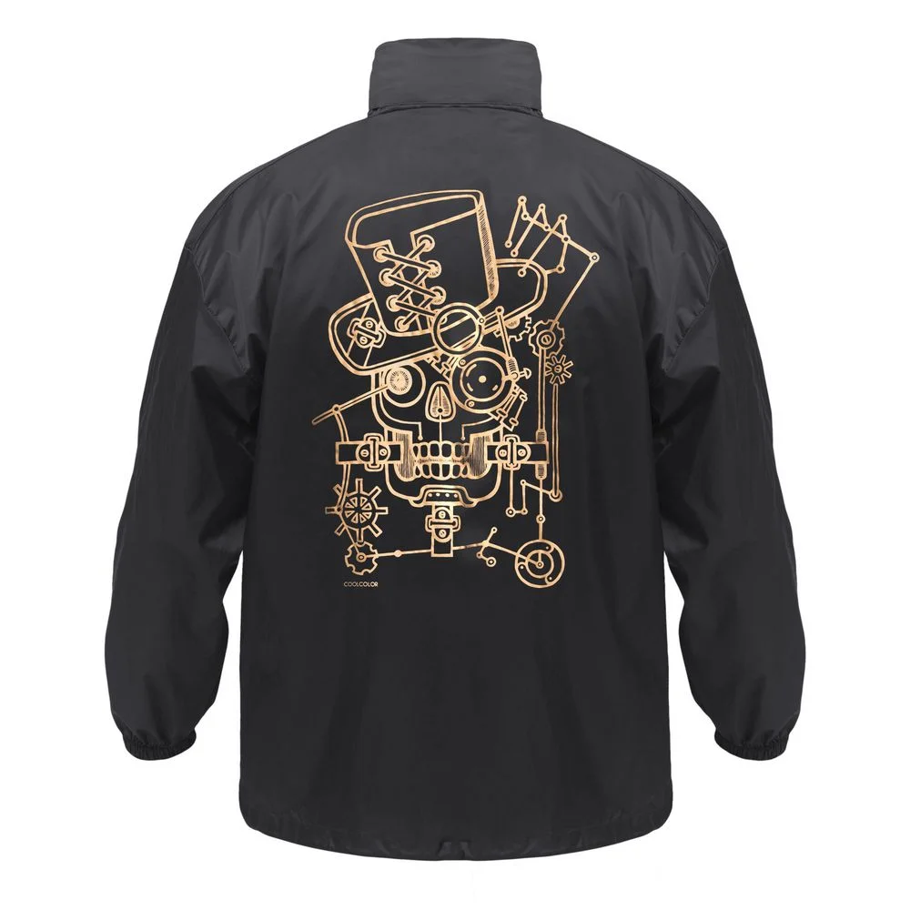 Ветровка John Steampunk черная размер XL