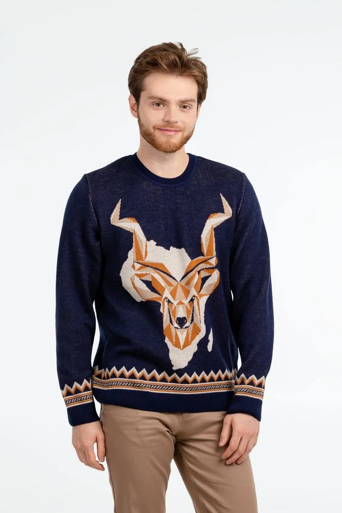 Джемпер Totem Kudu размер L синий - фото 5