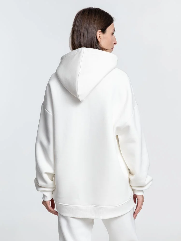 Худи Kulonga Oversize молочно-белое размер 3XL/4XL - фото 7