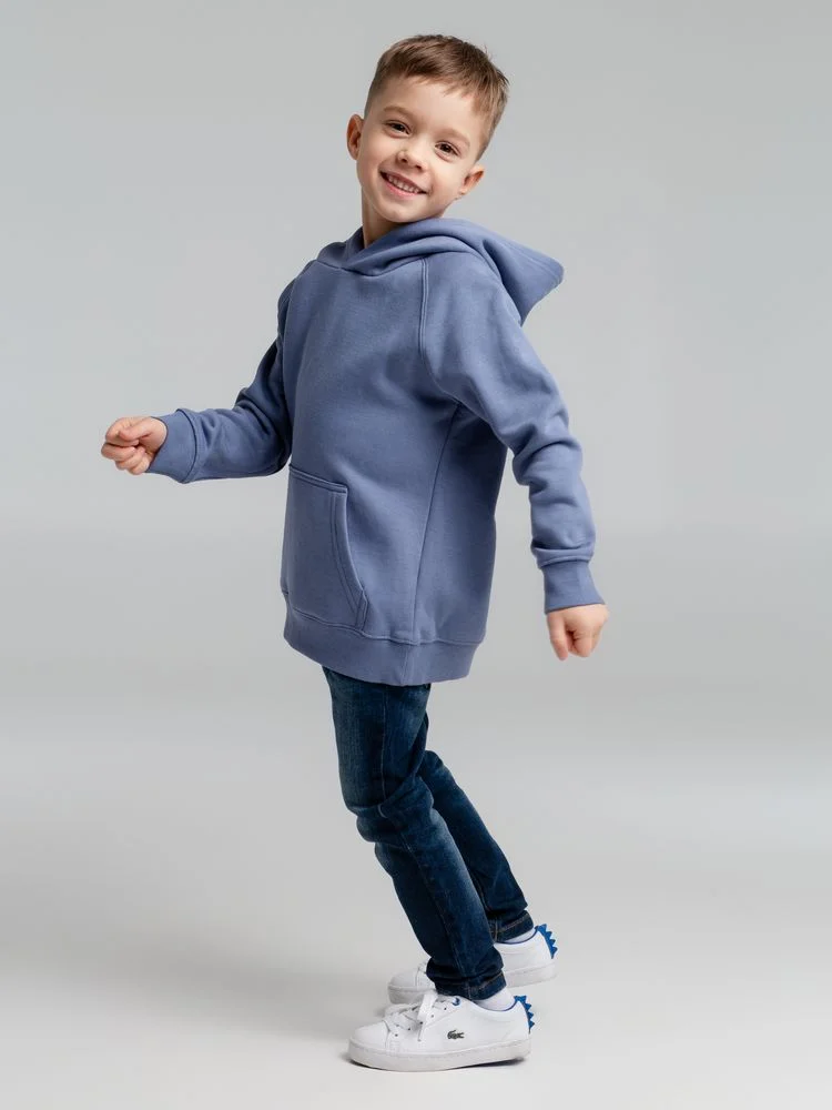 Толстовка детская Stellar Kids синяя на рост 96-104 см 4 года - фото 5