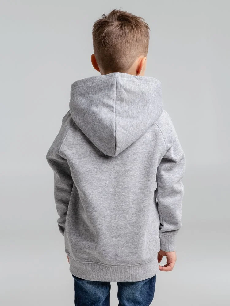 Толстовка детская Stellar Kids серый меланж на рост 96-104 см 4 года - фото 5
