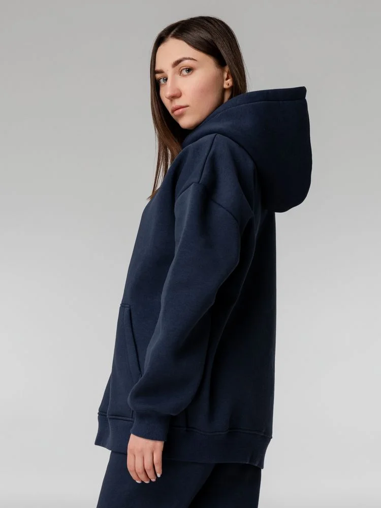 Худи Kulonga Oversize темно-синее размер ХS/S XS/S - фото 6
