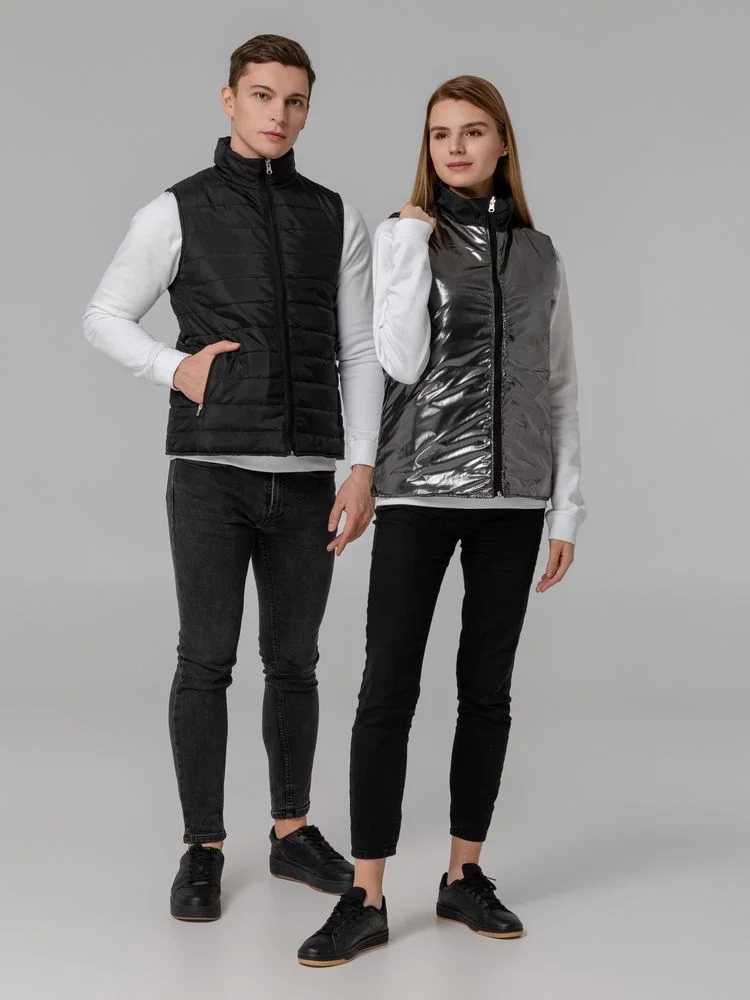 Жилет двусторонний Climb черный размер M - фото 14