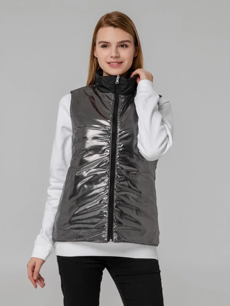 Жилет двусторонний Climb черный размер L - фото 10