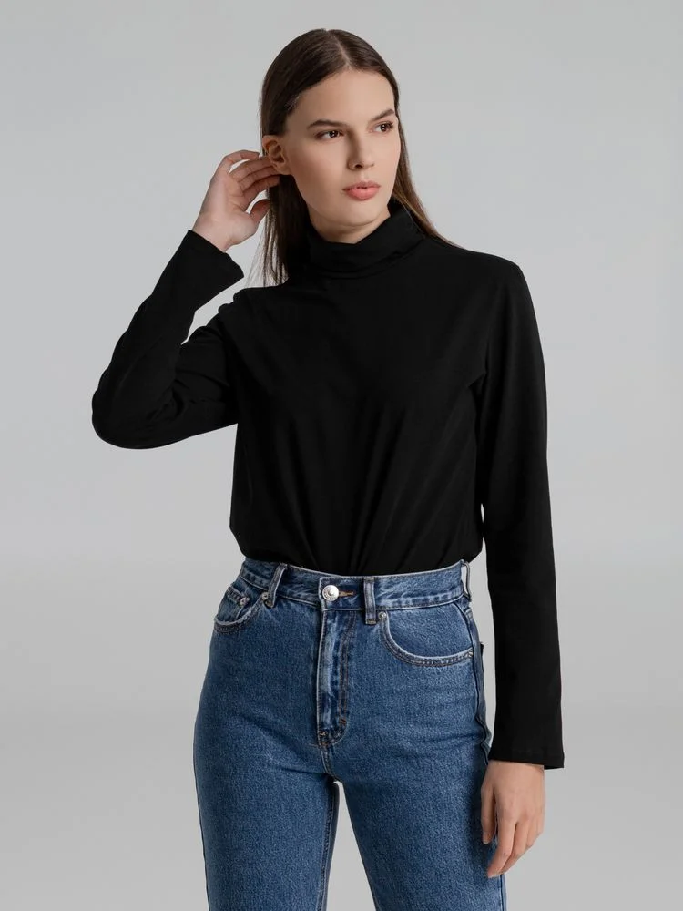 Водолазка Urban черная размер ХS/S XS/S - фото 12