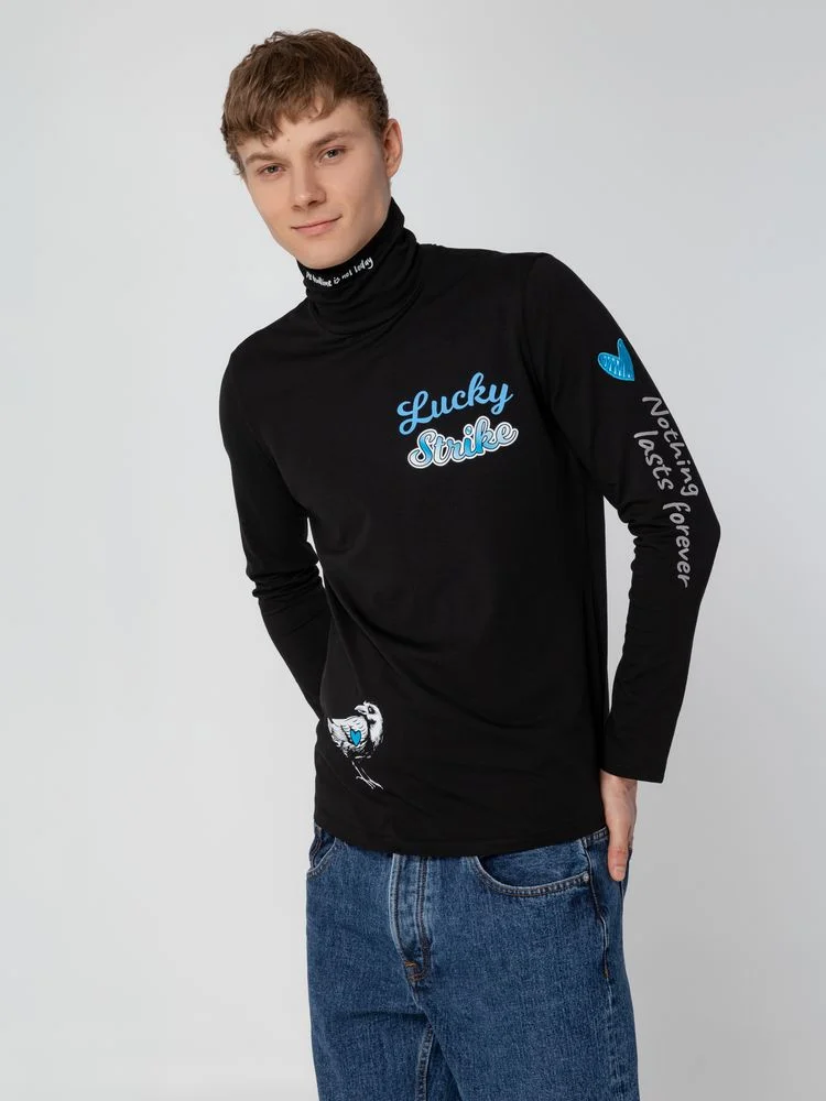 Водолазка Urban черная размер ХS/S XS/S - фото 14