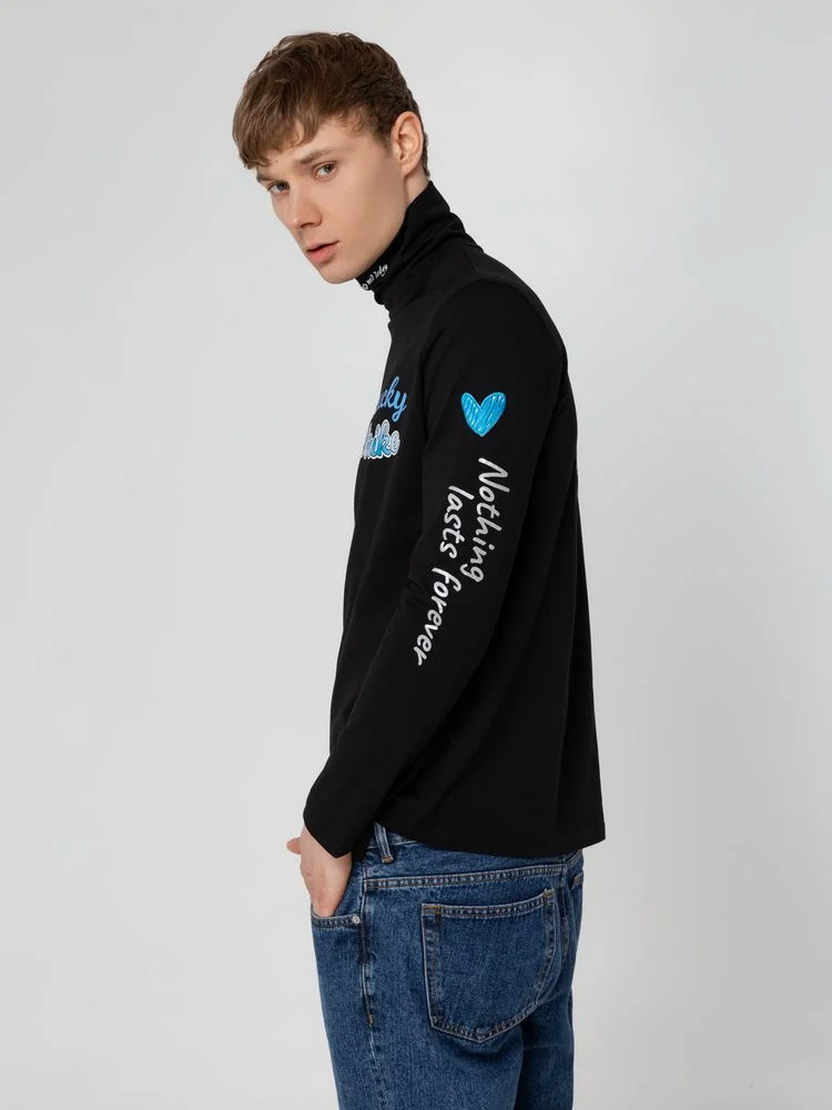 Водолазка Urban черная размер ХS/S XS/S - фото 15