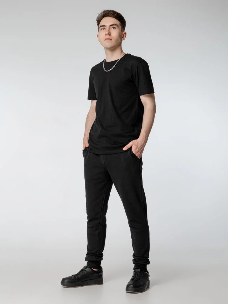 Джоггеры мужские Jet Men, черные, размер S - фото 7