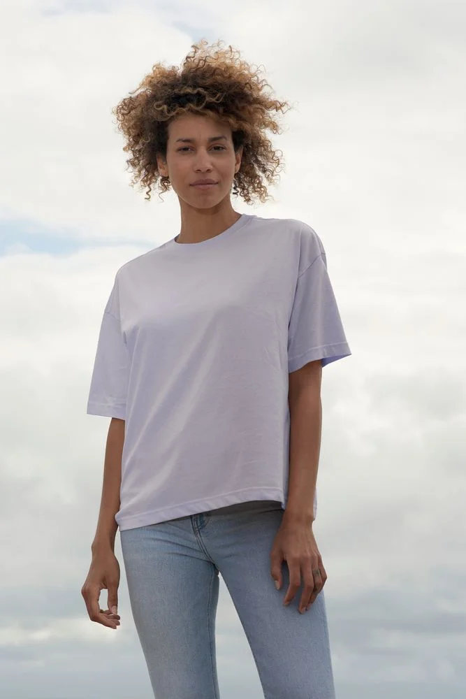 Футболка оверсайз женская Boxy Women светло-желтая размер XS - фото 4