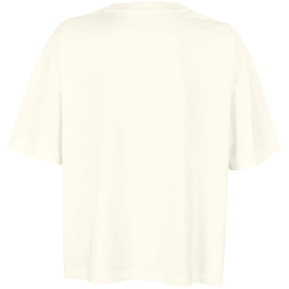 Футболка оверсайз женская Boxy Women молочно-белая размер XL - фото 3