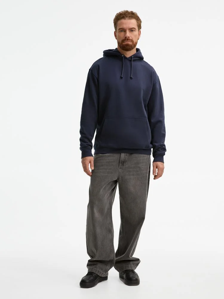 Худи унисекс Condor, темно-синее, размер L - фото 7