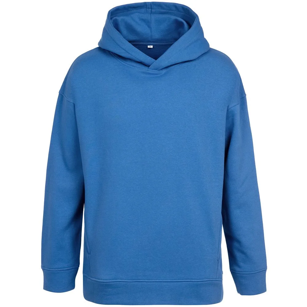 Худи оверсайз унисекс Tolla синее джинс размер XL/2XL - фото 1