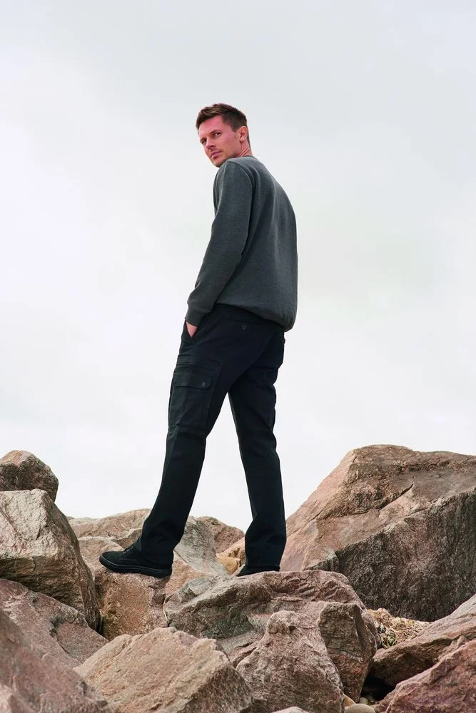 Брюки мужские Docker черные размер 36 - фото 5